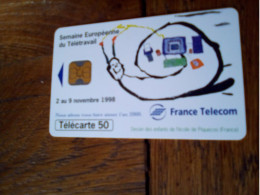 Escargot Escargots  Télécarte France Telecom - Otros & Sin Clasificación