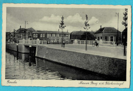 * Gouda (Zuid Holland - Nederland) * (Uitgave J. Sleding) Nieuwe Brug Aan De Bleekersingel, Pont, Bridge, Quai - Gouda