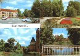 72411606 Bad Muskau Oberlausitz PdF Park Moorbad Schlossruine Bad Muskau - Bad Muskau