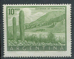 Argentina:Unused Stamp Cactuses, 195?, MNH - Sukkulenten