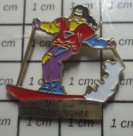 121 Pin's Pins : BEAU ET RARE / SPORTS / SKI SKIEUR NEIGE - Sports D'hiver