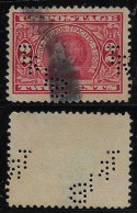 USA United States 1902/1908 Stamp With Perfin TRIB By Chicago Tribune Lochung Perfore Newspaper - Perfin