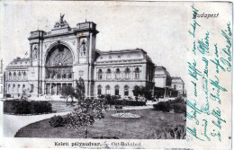 HUNGARY 1900/1904 PPC "BUDAPEST OST-BAHNHOF To VIENNA POSTAGE DUE 2 HELLER - Covers & Documents