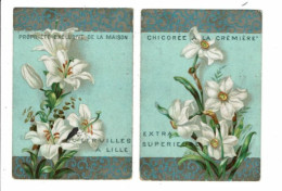 Calendrier Publicitaire 1888 CHICOREE A LA CREMIERE LERVILLES LILLE - Klein Formaat: ...-1900