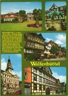 WOLFENBUTTEL, MULTIPLE VIEWS, ARCHITECTURE, PARK, STATUE, GERMANY, POSTCARD - Wolfenbüttel