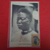 FEMME MAKANZA BANGALA SCARIFICATION - Belgian Congo
