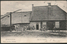 Ginneken 1904 - Kaat Van Haperen - Boerderij Met Bewoners En Landbouwers Rond De Put - Breda