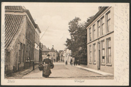 Sluis 1910 - Windgat - Straatbeeld - Sluis