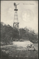 Domburg 1907 - Watermolen Met Kinderen In Klederdracht - Domburg