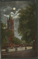 Bussum 1909 - Kerk Bij Avond - Bussum