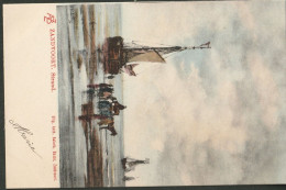 Zandvoort Rond 1910 - Vissers Komen Aan Land - Zandvoort