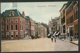 Zutphen 1912 - Groenmarkt - Hotel De Hollandsche Tuin - Zutphen