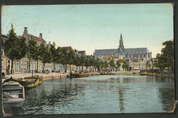 Haarlem 1908 Spaarne Bij De Turfmarkt, Kade Met Binnenschepen - Haarlem