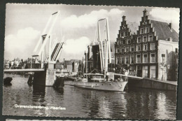 Haarlem - Gravenstenenbrug - Ophaalbrug Met Passerend Schip - Haarlem