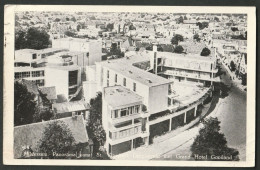 Hilversum  1950 - Panorama Vanaf De St. Vitus - Langesstraat Met Grand Hotel Gooiland. - Hilversum