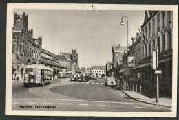 Haarlem 1959 - Stationsplein - Autobus - Haarlem