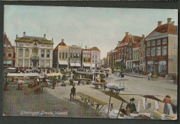 Groningen 1908  Groote Markt - Markt - Groningen