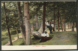 Baarn 1908 - In 't Bosch Relaxen In De Hangmat - Baarn