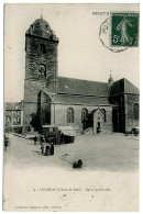 22 - B7123CPA - LOUDEAC - Eglise Paroissiale - Nomades - Très Bon état - COTES-D'ARMOR - Loudéac