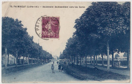 44 - B17396CPA - PAIMBOEUF - Boulevard Dumesnildot Vers La Gare - Assez Bon état - LOIRE-ATLANTIQUE - Paimboeuf