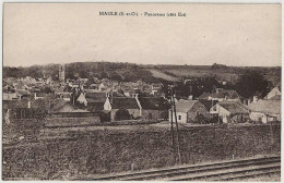 78 - B30995CPA - MAULE - Panorama - Cote EST - Parfait état - YVELINES - Maule