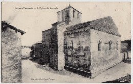 79 - B18169CPA - SAUZE VAUSSAIS - Eglise De Vaussais - Très Bon état - DEUX-SEVRES - Sauze Vaussais