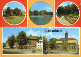 72406734 Bad Dueben Platz Der Jugend Waldbad Hammermuehle Kurpark Markt Rathaus  - Bad Düben