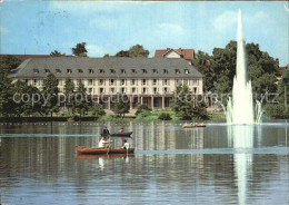 72406721 Bad Salzungen Kurhaus Am Burgsee Ruderboot Fontaene Bad Salzungen - Bad Salzungen