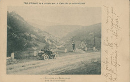 Tour D'Europe De M. Cormier Sur La Populaire De DION - BOUTON - Descente Du Semmering , Vue Sur Schottwien / TB - Toerisme