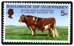 1972 Guernsey Breeders Unmounted Mint - Guernesey