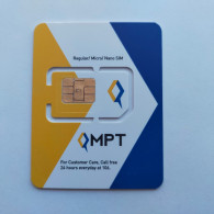 Myanmar - MPT (standard, Micro, Nano SIM) - GSM SIM  - Mint - Myanmar (Burma)