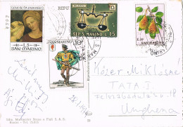 54017. Postal SAN MARINO 1974. Vista Palacio Frl Gobierno - Briefe U. Dokumente
