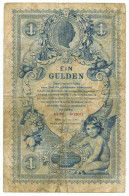 1 GULDEN AUSTRO HUNGARIAN BANK PORTRAIT FRANZ JOSEPH 19/06/1888 BB-  LOTTO 526 - Austria