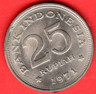 Indonesia - 1971 - 25 Rupiah - Bird - QFDC/aUNC - Come Da Foto - Indonesia