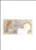 FRANCE BILLET 100 FRANCS 1942 - 50 F 1940-1942 ''Jacques Coeur''