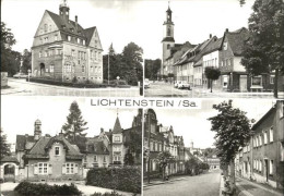 72402262 Lichtenstein Hohenstein-Ernstthal Rathaus Poststr Seminargaesschen Aug  - Hohenstein-Ernstthal