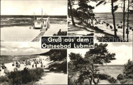 72401703 Lubmin Ostseebad Strandpartien Strandhaeuschen Meerblick Lubmin - Lubmin