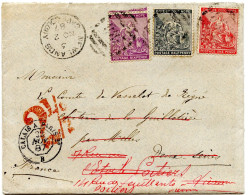 CAP DE BONNE ESPERANCE - LETTRE DE NEWLANDS POUR LA FRANCE, 1887 - Kap Der Guten Hoffnung (1853-1904)