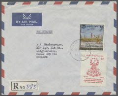Afghanistan: 1978, Provisional Issue, Registered Airmail Cover Franked 1978 20a - Afganistán
