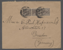 India  - Used Abroad - Nepal: 1927, July 14, Letter Originating From KATMANDU (o - Népal