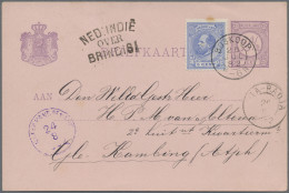 Malayan States - Penang: 1882, Violet K1 "N.I. EXP. KANT PENNANG 24.8" As Arriva - Penang