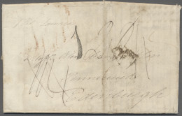 Tasmania: 1834, Early EL Originating From Hobart Addressed To Edinburgh, Archive - Lettres & Documents