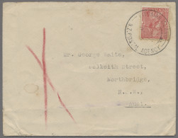 Pitcairn: 1935, June 9, Commercial Cover To Australia Bearing New Zealand No.174 - Pitcairn Islands