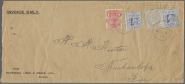 Tonga: 1902, Incoming Commercial Cover From Sydney Bearing 5½d. NSW Postage (fou - Tonga (...-1970)