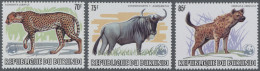 Burundi: 1982, African Wildlife / World Wildlife Fund, 2fr.-85fr., Complete Set - Nuevos