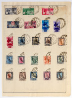Italian Libya: 1924, Freimarken 5 Und 10 Lire Ohne Wasserzeichen, In Der 11er Zä - Libya