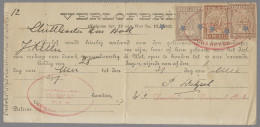 Transvaal - Specialities: 1897, Johannesburg, Bill Of Exchange Franked With Reve - Transvaal (1870-1909)