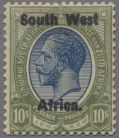 South West Africa: 1923, The First Issue Complete, Hinged Set In High Standard Q - Südwestafrika (1923-1990)