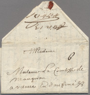 France -  Pre Adhesives  / Stampless Covers: 1674, 1.Januar, Brief Von PARIS Nac - 1701-1800: Precursori XVIII