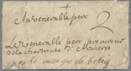 France -  Pre Adhesives  / Stampless Covers: 1694, 7.Sept., Brief Von DIJON Zum - 1701-1800: Precursores XVIII